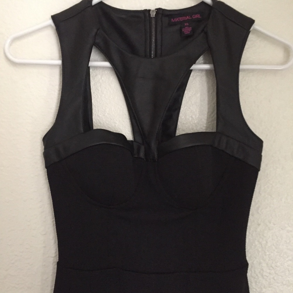 Material Girl “Catwomen-like” Dress